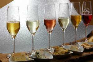 Käse-Sekt-Tasting